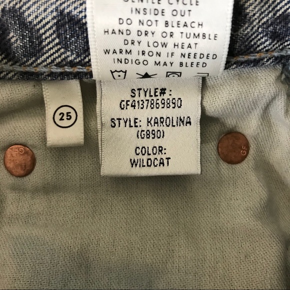 GRLFRND Karolina High Rise Skinny Jeans WILD CAT - Picture 12 of 16